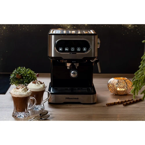 Кофеварка Hisense HESCM15DBK