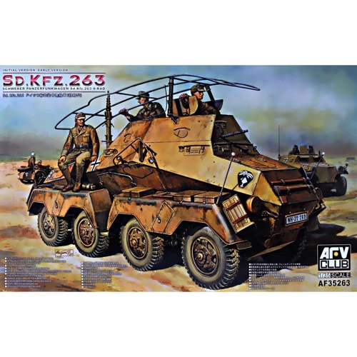 Бронеавтомобиль AFV-Club Panzerfunkwagen Sd.Kfz.263 8-Rad