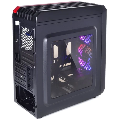 Корпус QUBE QBM43 Black (QBM43_W5NU3): Типоразмер Midi-Tower