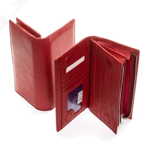 Женский кошелек Dr. Bond красный (31763 red): Страна производитель Турция