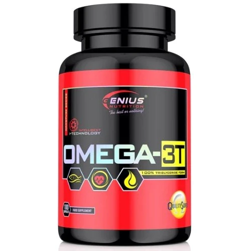 Genius Nutrition Omega-3T Омега 3Т 100 мягких капсул: Тип Омега 3