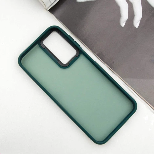Чехол для телефонов Epik TPU+PC Lyon Frosted Case Green for Samsung M336 Galaxy M33 5G: Тип накладка на заднюю часть
