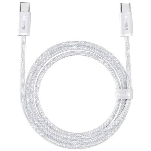 Кабель Baseus Cable USB-C to USB-C Dynamic Series 100W 2m White (CALD000302)