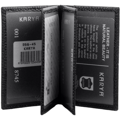 Чоловік Картхолдер Karya чорний (SHI056-45): Країна виробник Туреччина