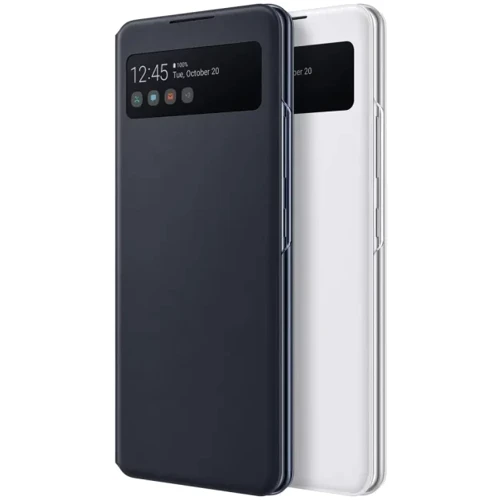 Чохол для телефона Samsung S View Wallet Cover White (EF-EA426PWEGEE) для Samsung A426 Galaxy A42 5G: Плівка в комплекті нет