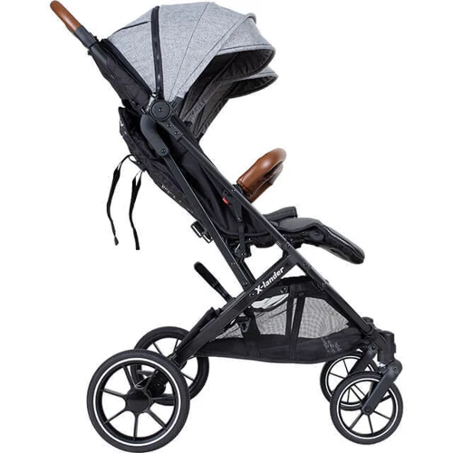 Прогулочная коляска для двойни X-Lander X-Double Grey (5907651638185): Ширина шасси 73