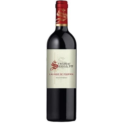 Вино Chateau Sergant Lalande de Pomerol красное сухое 0.75л (VTS1313550)