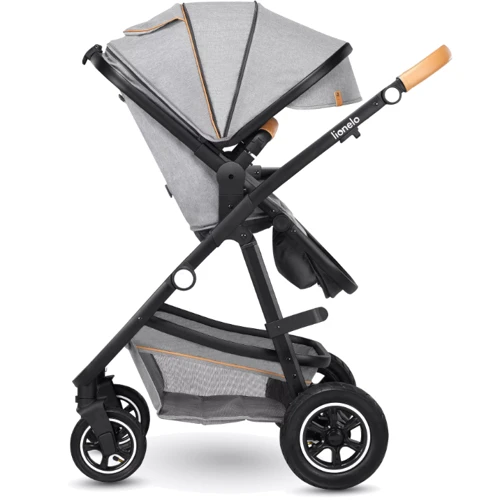 Коляска 3 в 1 Lionelo Amber Grey Stone: Возможность установки люльки опция