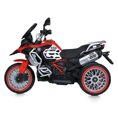 Детский электромотоцикл Bambi красный (M 5074EL-3)