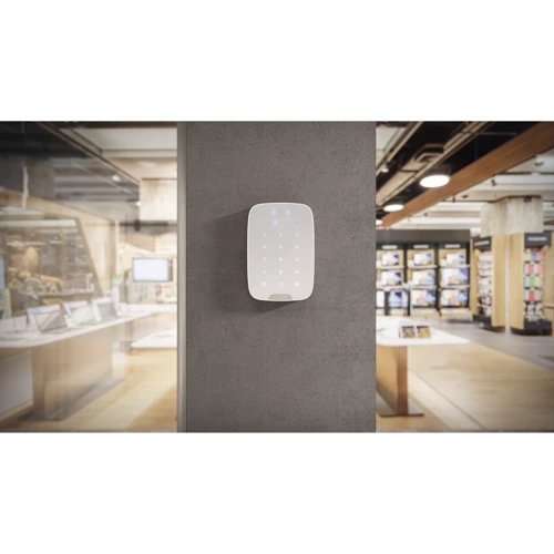 Клавіатура Ajax KeyPad Plus White фото 7