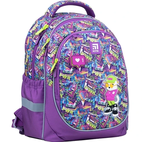 Рюкзак KITE Education 700 Chilling Cat (K22-700M): Возрастная группа от 6 до 10 лет