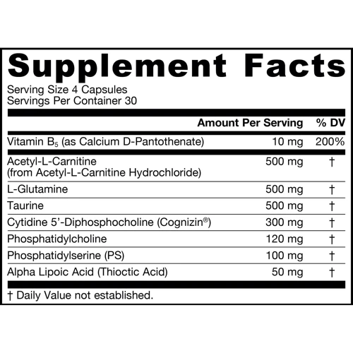 Jarrow Formulas Neuro Optimizer 120 Caps Витамины для памяти: Тип Комплексные