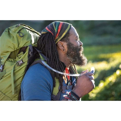 Рюкзак туристический Рюкзак туристический Osprey Aether 65 S21 Deep Water Blue L/XL синий (009.2403) фото 7