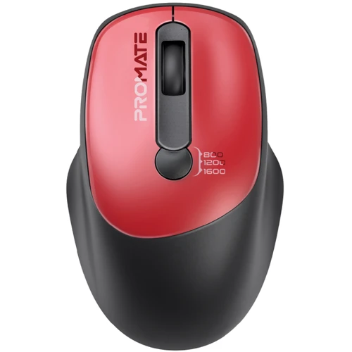 Мышь Promate UniGlide Wireless Red (uniglide.red)