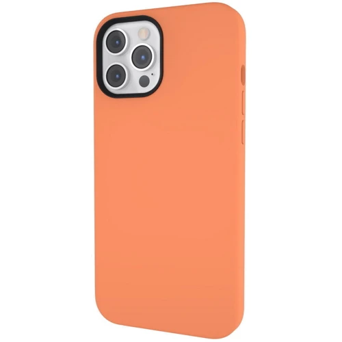 Чехол для iPhone Switcheasy MagSkin Kumquat (GS-103-122-224-164) for iPhone 12/iPhone 12 Pro: Материалы Силикон