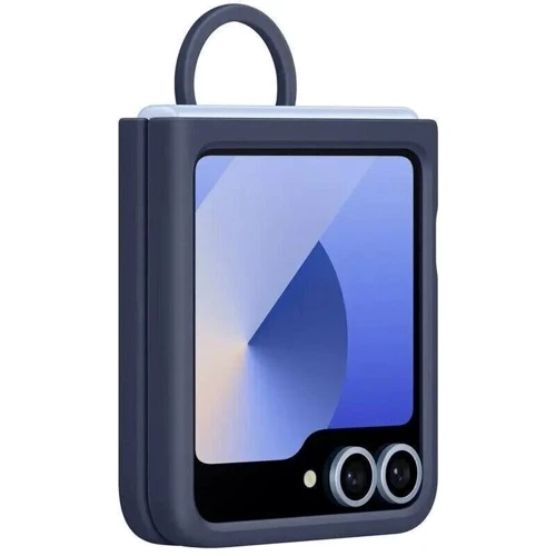 Чохол для телефона Samsung Silicone Case Navy (EF-PF741TNEGUA) для Samsung F741 Galaxy Flip 6: Колір темно-cиний