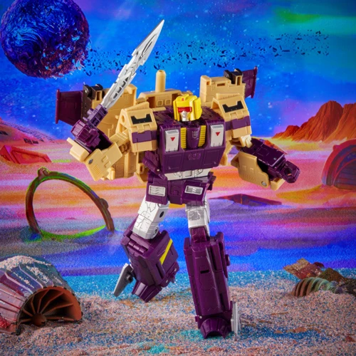 Трансформер Hasbro TRA Gen Legacy Ev Leader Blitzwing (F2989_F3062): Тип игрушки Робот-танк, Робот-самолет