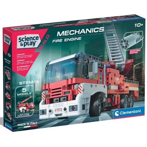 

Конструктор 5 в 1 Clementoni Fire Engine, серия Science & Play (75068.00)