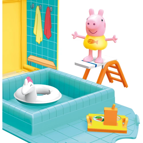 Игровой набор Peppa Pig - Пеппа в бассейне (бассейн, фигурка, аксессуары): Пол Для девочек