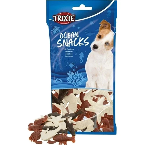 Лакомство для собак Trixie Ocean Snack с тунцом и курицей 100 г (31634): Производитель Trixie