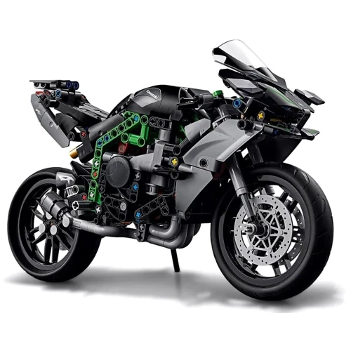 Конструктор LEGO Technic Мотоцикл Kawasaki Ninja H2R 643 детали (42170): Рекомендуемый возраст 10+
