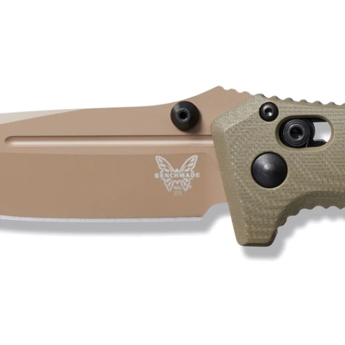 Нож Benchmade Sibert Mini Adamas 273FE-2 (273FE-2): Система блокировки Есть