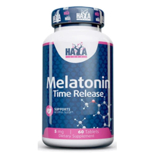 Haya Labs Melatonin Time Release 5 mg Мелатонин 60 таблеток