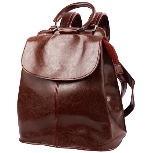 Жіночий рюкзак Valiria Fashion бордовий (4DETBI9945-10): Матеріал Штучна шкіра