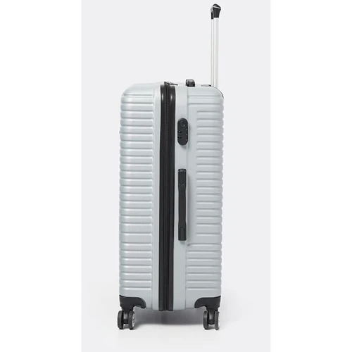 Валіза Ricco Grande XL срібляста (T1ABS600silver-XL): Фактура Глянцевая, Зернистая