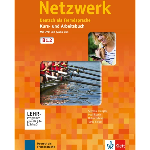 Netzwerk B1.2: Kurs-und Arbeitsbuch mit DVD und Audio-CDs