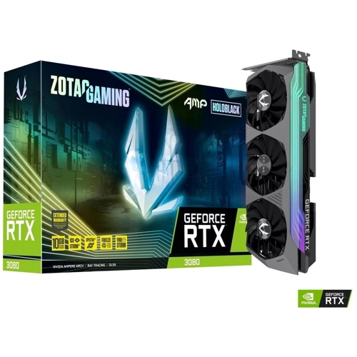 Видеокарта Zotac GAMING GeForce RTX 3080 AMP Holo (ZT-A30800F-10P): Назначение Геймерские