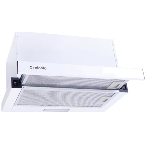 Вытяжка Minola HTL 5314 WH 750 LED: Управление Механическое