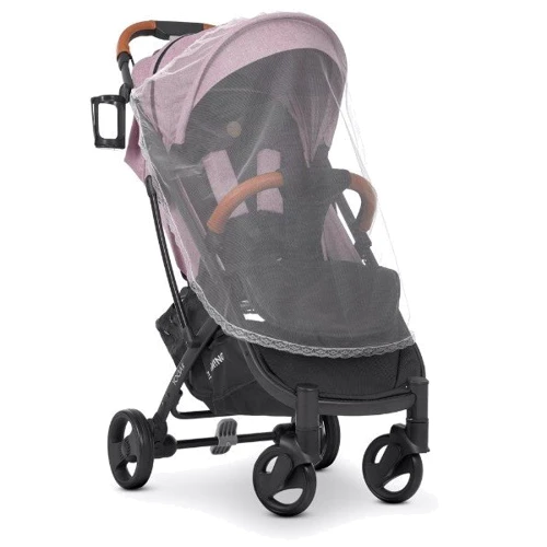 Коляска El Camino Yoga ll M 3910 (denim ash pink): Ширина шасси 48