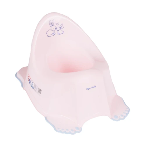 Детский горшок Tega baby Кролики музыкальный розовый (PO-058-104)