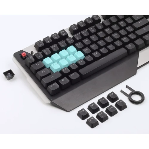 Клавиатура A4Tech B865 Bloody (Gun Grey) LK Red: Дополнительно влагоустойчивость, подсветка клавиш