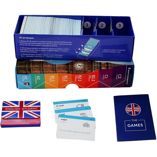 Карточки English Student Elementary A1 на украинском: ISBN 978-966-97647-4-4