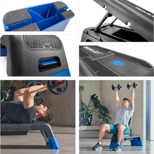 Степ платформа и балансировочная платформа Reebok Deck синий Уни (RAP-15170BL)