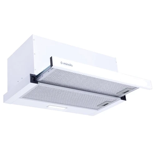Вытяжка Minola HTL 6734 WH 1100 LED GLASS фото 7