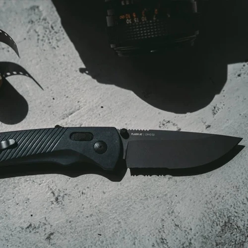 Нож SOG Flash AT Urban Grey Partially Serrated (SOG 11-18-06-41): Длина клинка, см 8.8