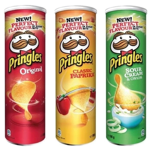 Чипсы Kellogg Pringles Original 190 г (DL17069): Вес нетто 190 г