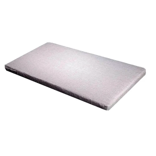 Льняний матрац в ліжечко Lintex (чохол льон) 80х160х5 см сірий (мл-7)
