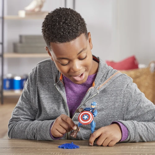 Фігурка Hasbro Месники Бенди 15 см E7869 Avengers Bend And Flex Captain America (E7377_E7869): Стать унісекс