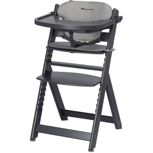 Стульчик для кормления с вкладышем BEBE CONFORT Timba White/Gray (2771431210): Регулировка высоты стула нет