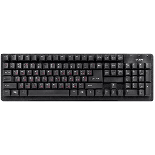 Клавиатура Sven 301 Standard Black PS/2