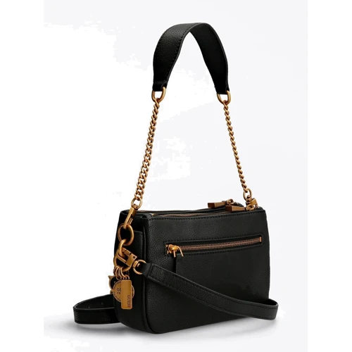 Женская сумка через плечо Guess Destiny Top Zip Shoulder черная (HWVB7878180-BLA): Тип Сумки