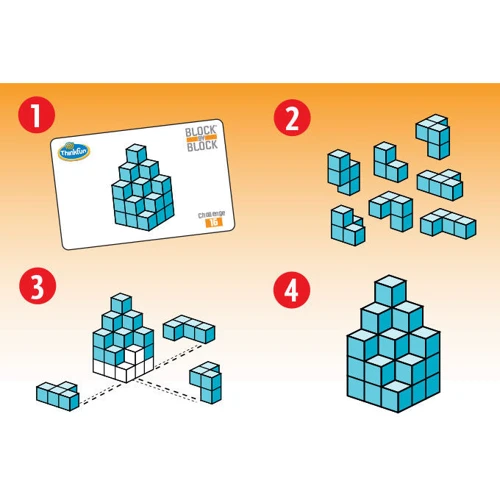 Игра-головоломка ThinkFun Block By Block Блок за блоком (5931)