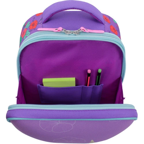 Рюкзак Bagland Turtle 17 л. фиолетовый 498 (0013466): Пол ребенка Для девочек