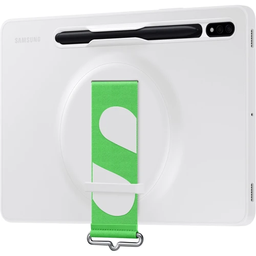 Аксессуар для планшетных ПК Samsung Clear Strap Cover White (EF-GX700CWEGRU) for Samsung Galaxy Tab S7 T870/T875 / Galaxy Tab S8 2022 X700/X706
