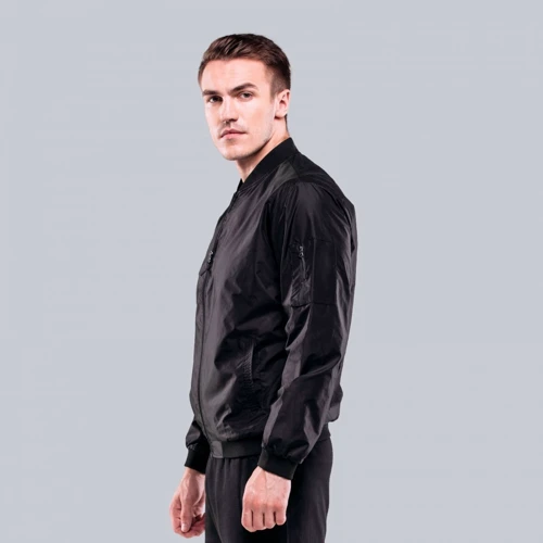 Бомбер Peak F281057-BLA 52 чорний демісезон: Вид Бомбери