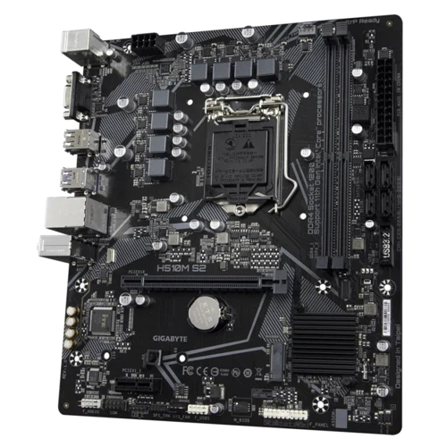 GIGABYTE H510M S2: Роз'єми на платі СОМ, USB 2.0, USB 3.2 Gen 1, SATA 3.0, M.2